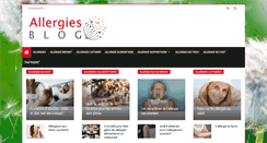 Desktop Screenshot of allergies-blog.com